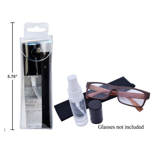 Excel Vision Eyeglass Cleaning Set, includes cloth