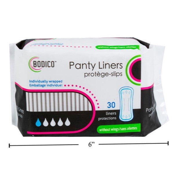 Bodico Panty Liner w/o Wings 30s