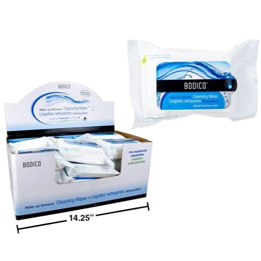 Bodico 25pc Facial Wipes 15x20cm