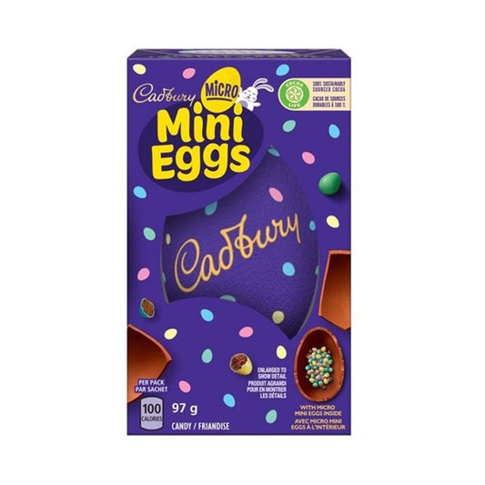 Cadbury Choc Egg w/ Micro Mini Eggs 97g 12/cs