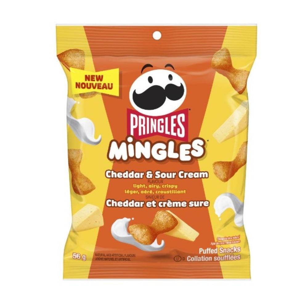 Pringles Mingles Cheddar & Sour 56g 6/cs