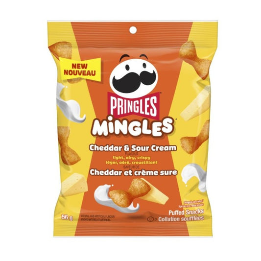 Pringles Mingles Cheddar & Sour 56g 6/cs