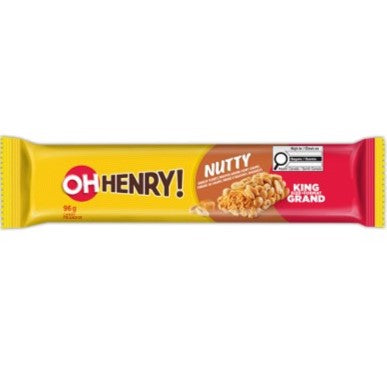 Oh Henry!Nutty King Bar 96g 18/bx