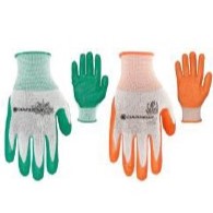 Gardena Nitrile Polyester Glove S/M Asst'd Colors