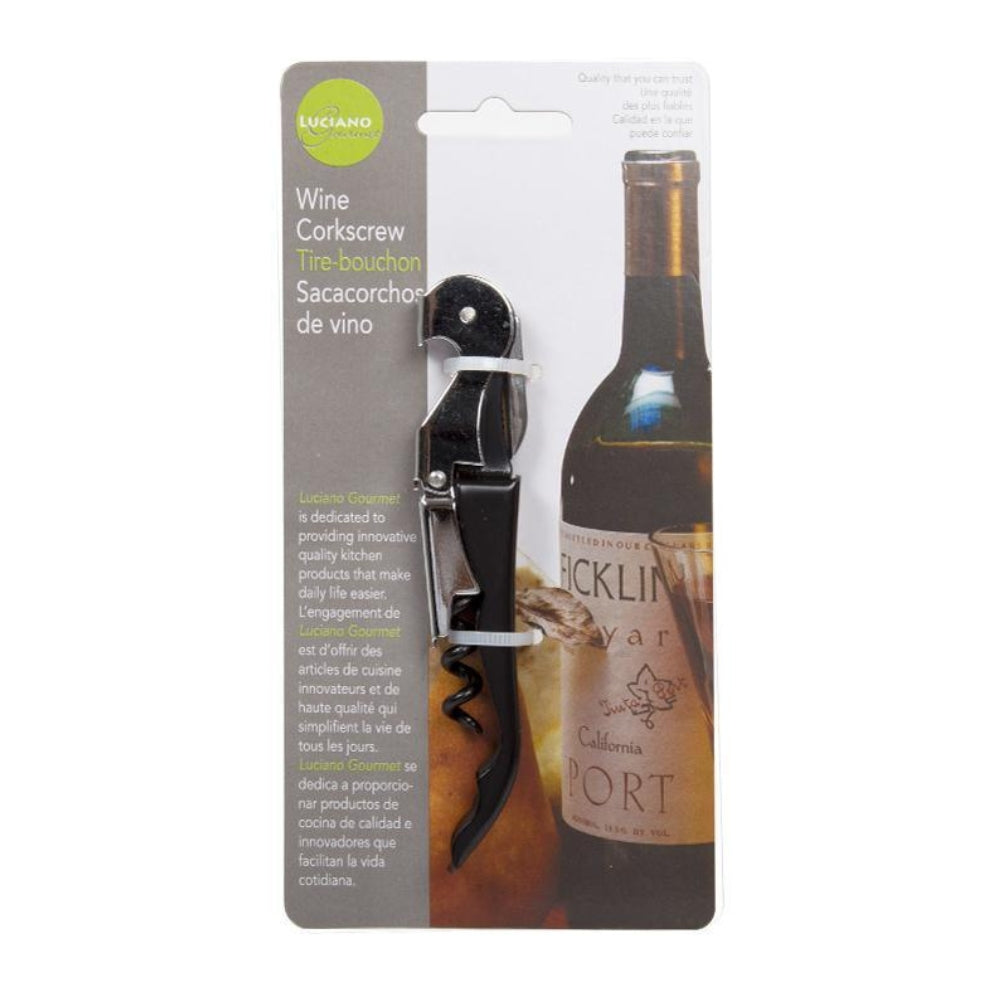 Luciano Gourmet 4.5" Wine Corkscrew