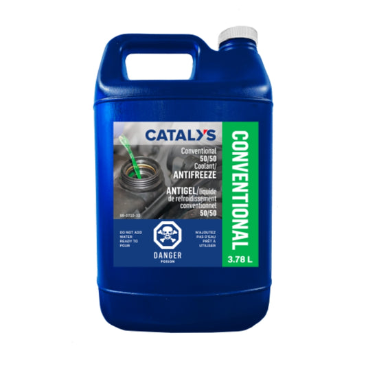 Catalys Conventional 50/50 AntiFreeze 3.78L 4/cs