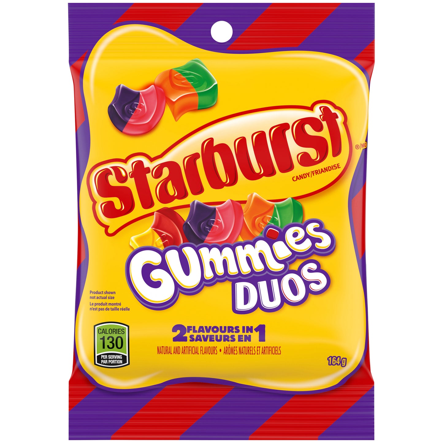 Wrigleys Starburst Gummies Duos 164 g 12/cs