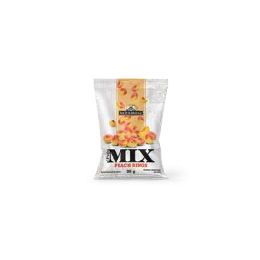 WB The Mix Peach Rings Mini Trial Size35g 24/cs