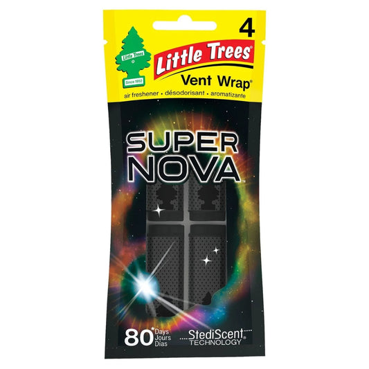 Little Trees Vent Wrap Supernova 4/pk