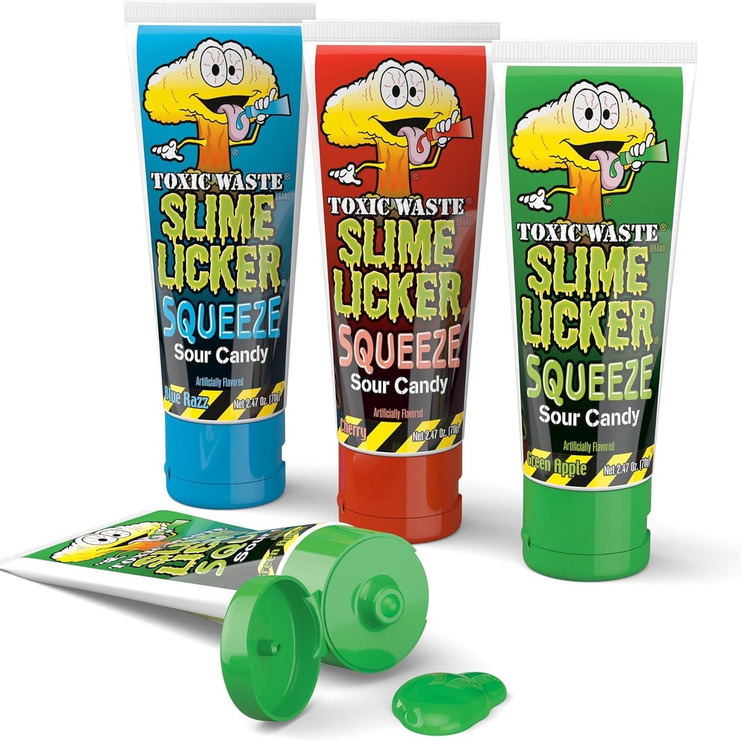 Toxic Waste Slime Licker Squeeze Tube 70g 12/bx