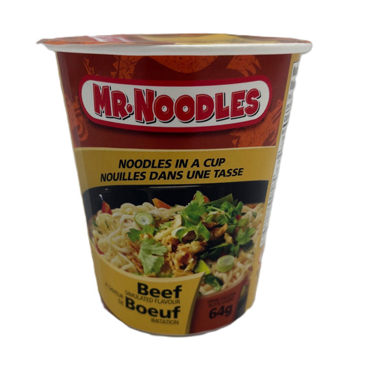 Mr Noodles Beef Cup of Soup  64 g