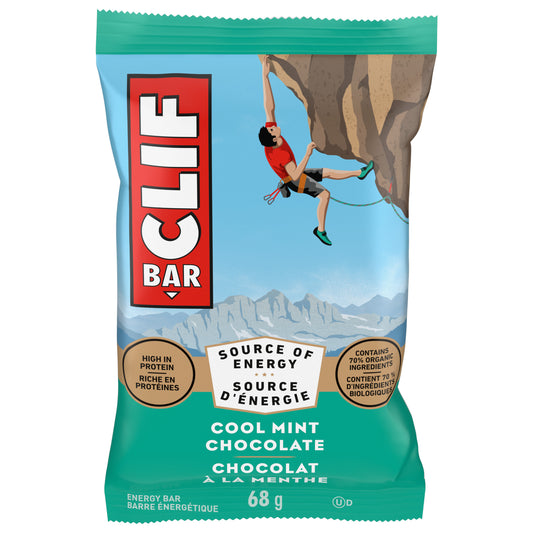 Clif Bar Cool Mint Chocolate 68g 12ct per box