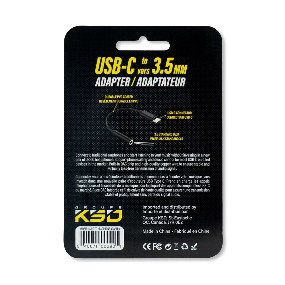 Adapter Type C to 3.5mm Jack