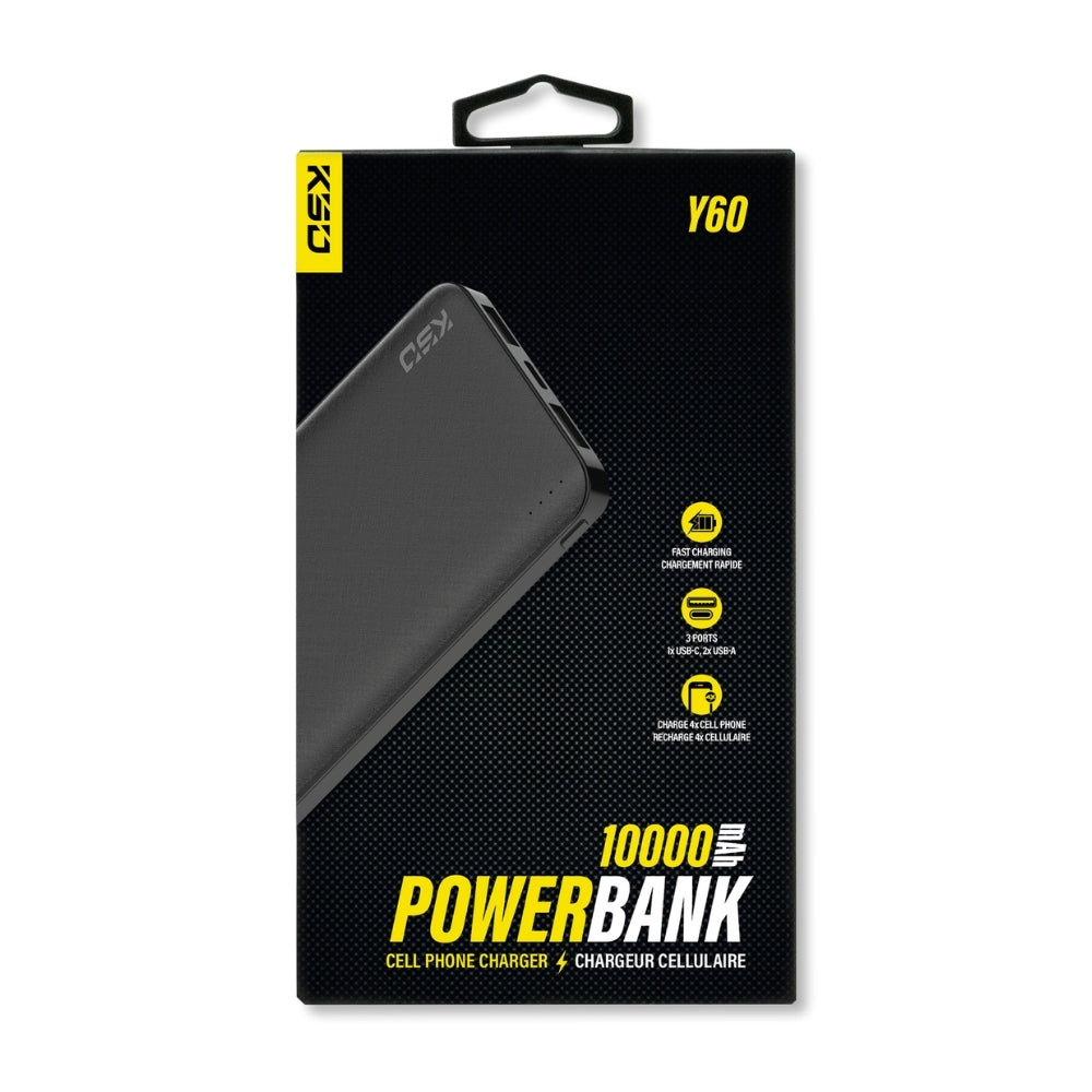 Power Bank 10 000 MaH Y60