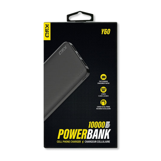 Power Bank 10 000 MaH Y60