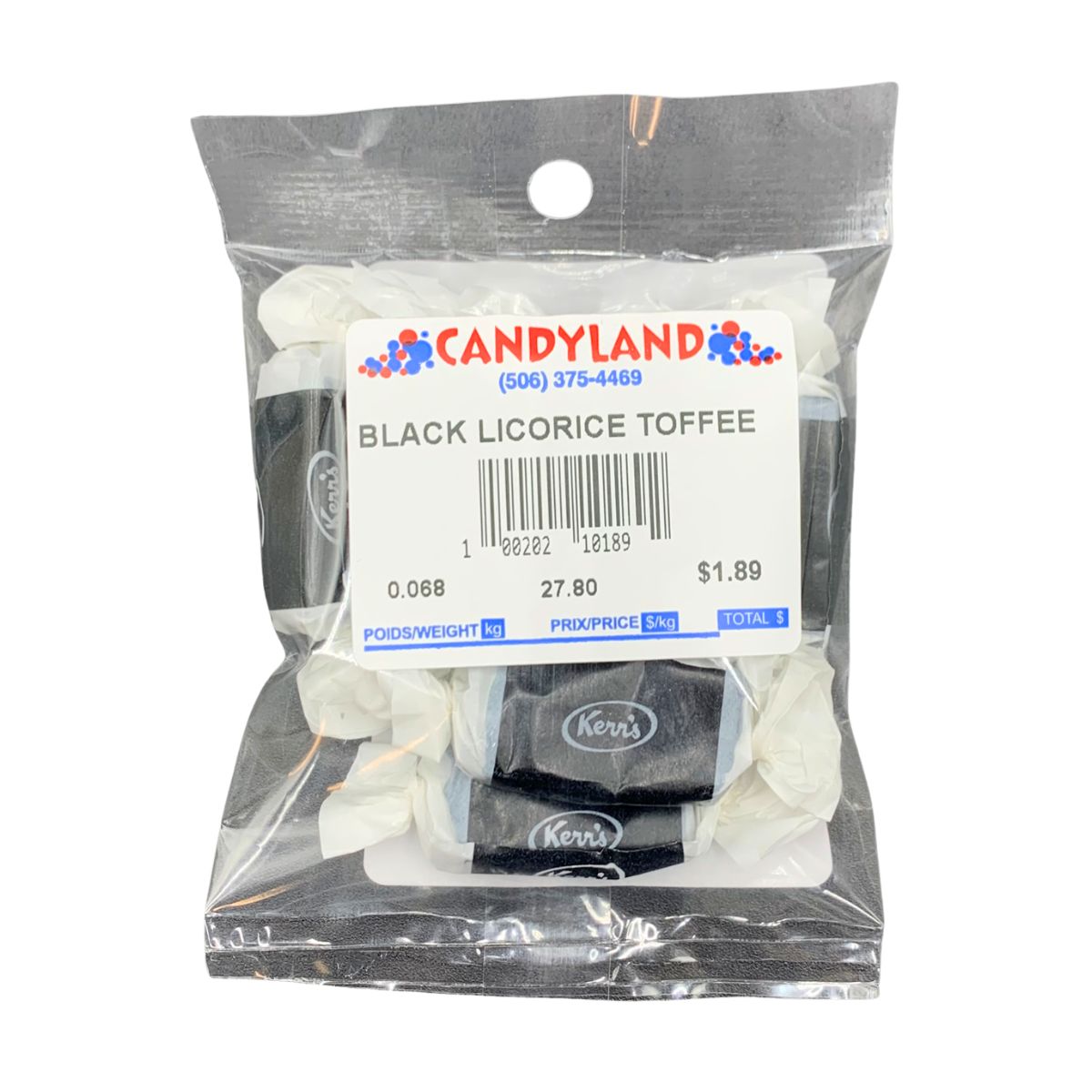 Black Licorice Toffee