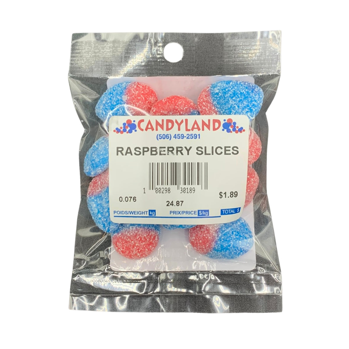 Raspberry Slices