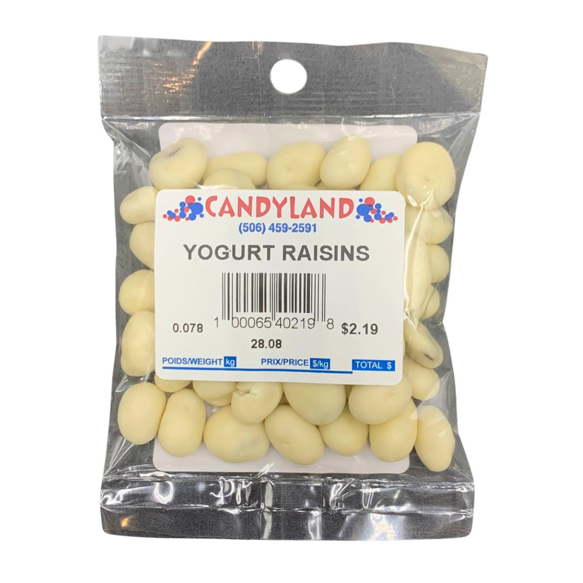 Yogurt Raisins