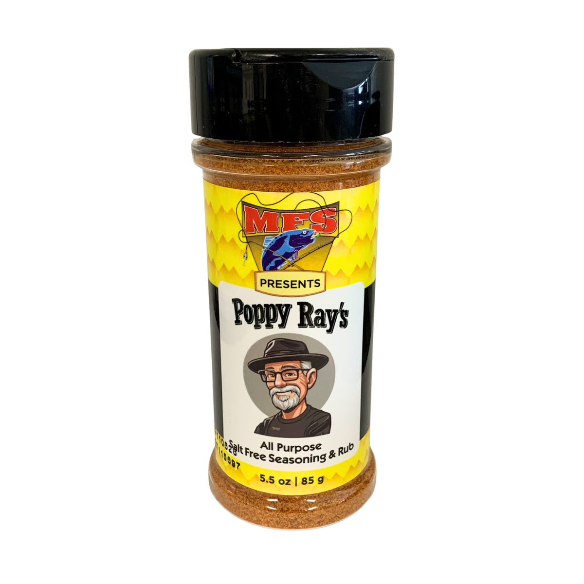 Poppy Ray's All Purpose Salt Free Seasoning 5.5oz