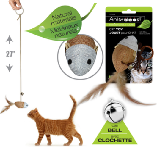 Eco-Friendly Cat Toys: Teasing Mouse