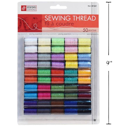 50 Pc Sewing Thread Set