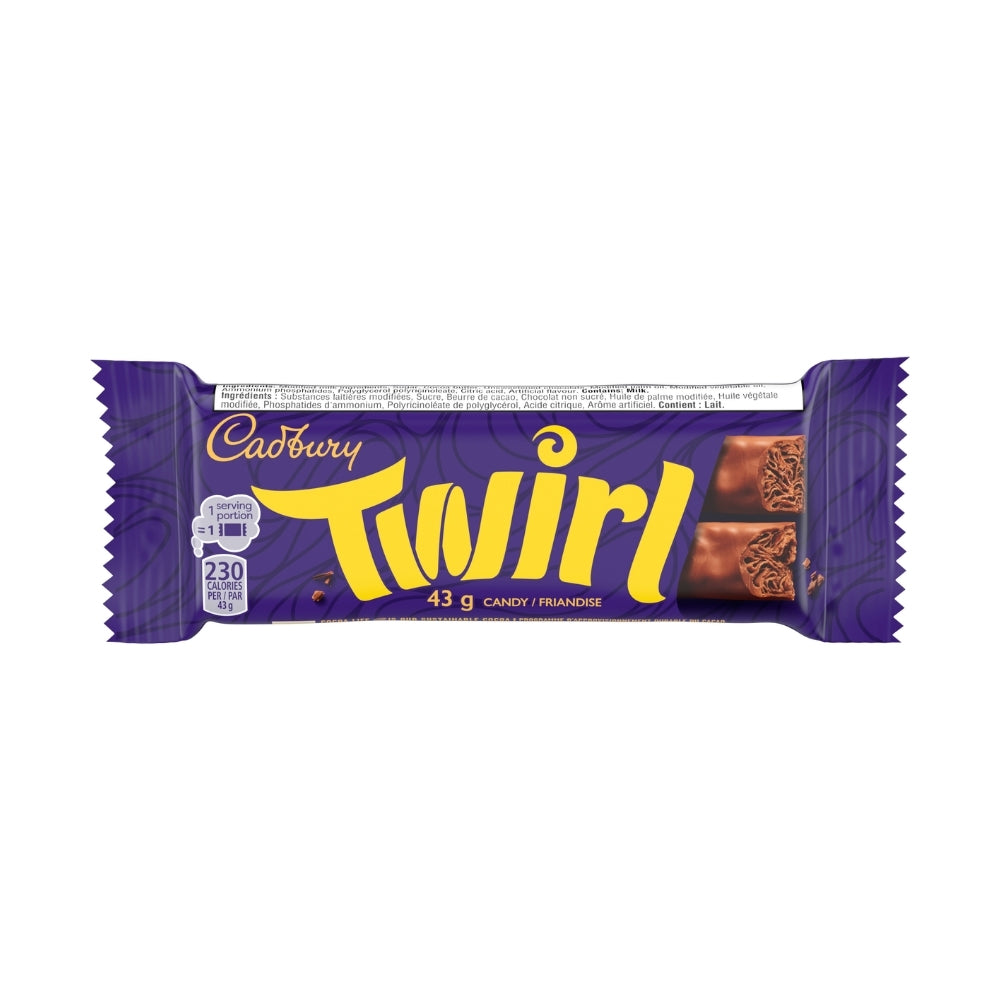 Mondelez Cadbury Twirl 43g 48/bx
