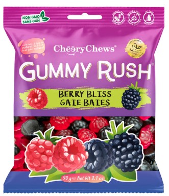 Gummy Rush Berry Bliss 90g