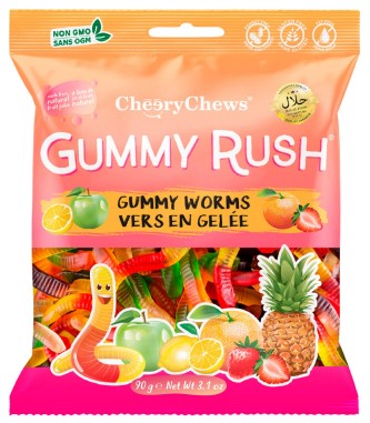 Gummy Rush Gummy Worms 90g