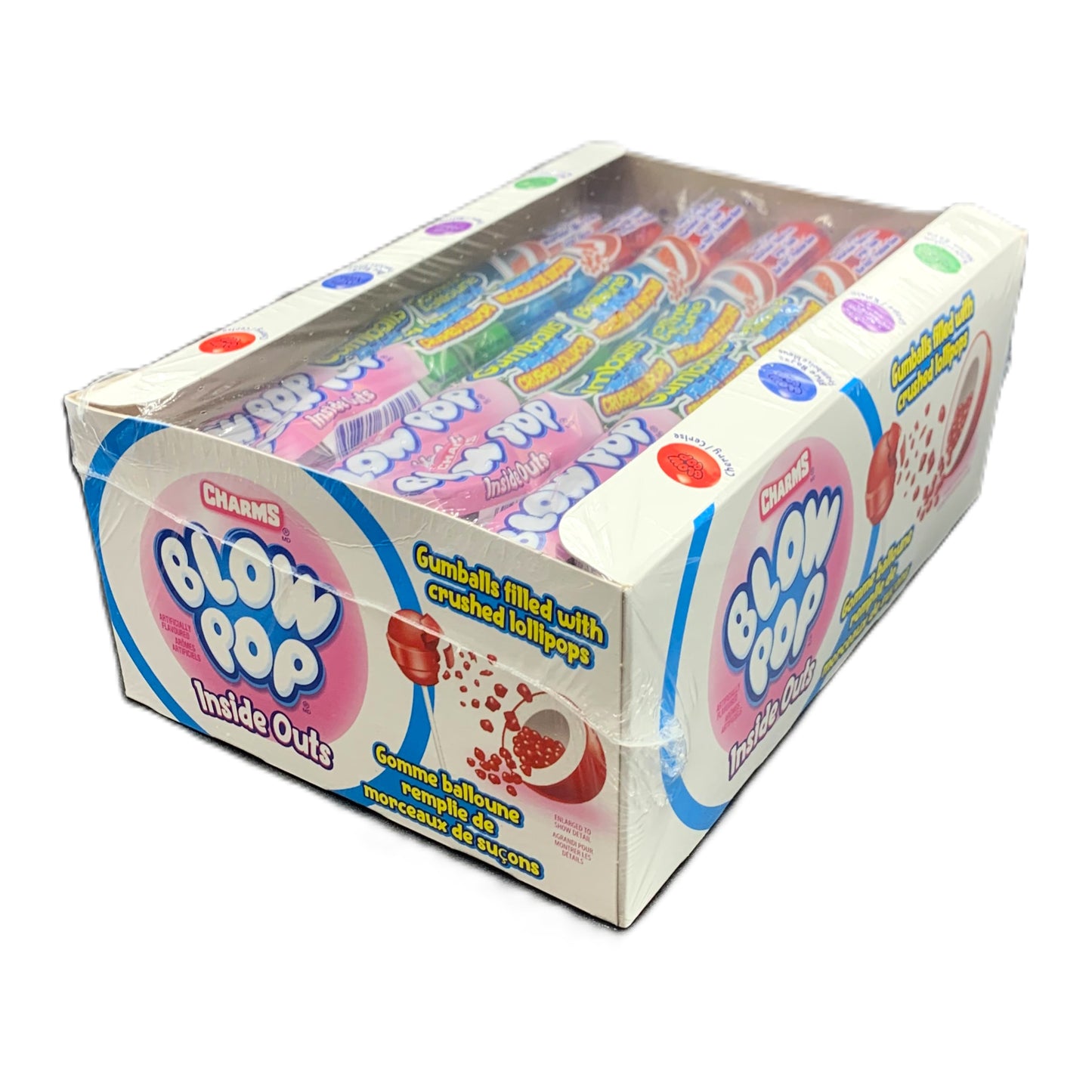 Charms Blow Pop Inside Outs 65g 24/bx
