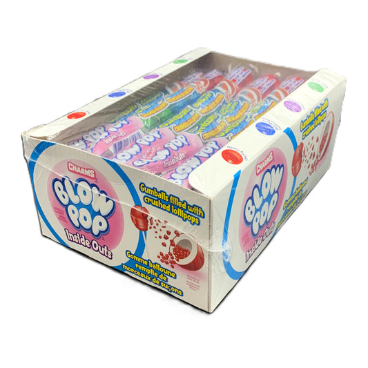 Charms Blow Pop Inside Outs 65g 24/bx