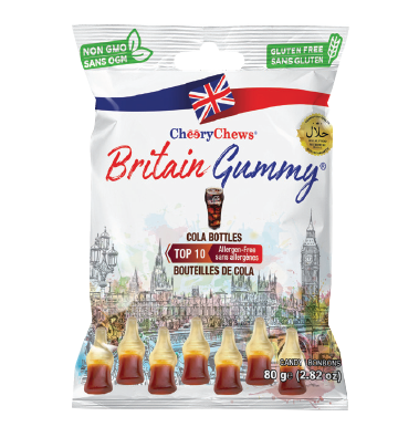 Britain Cola Bottles 80g