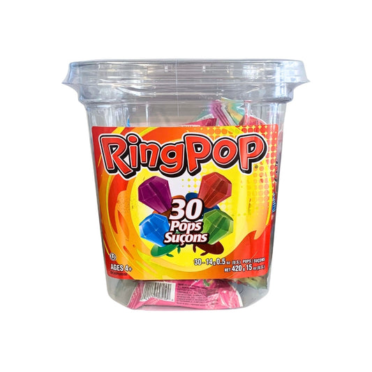 Ring Pop Fruit Jar 30ct