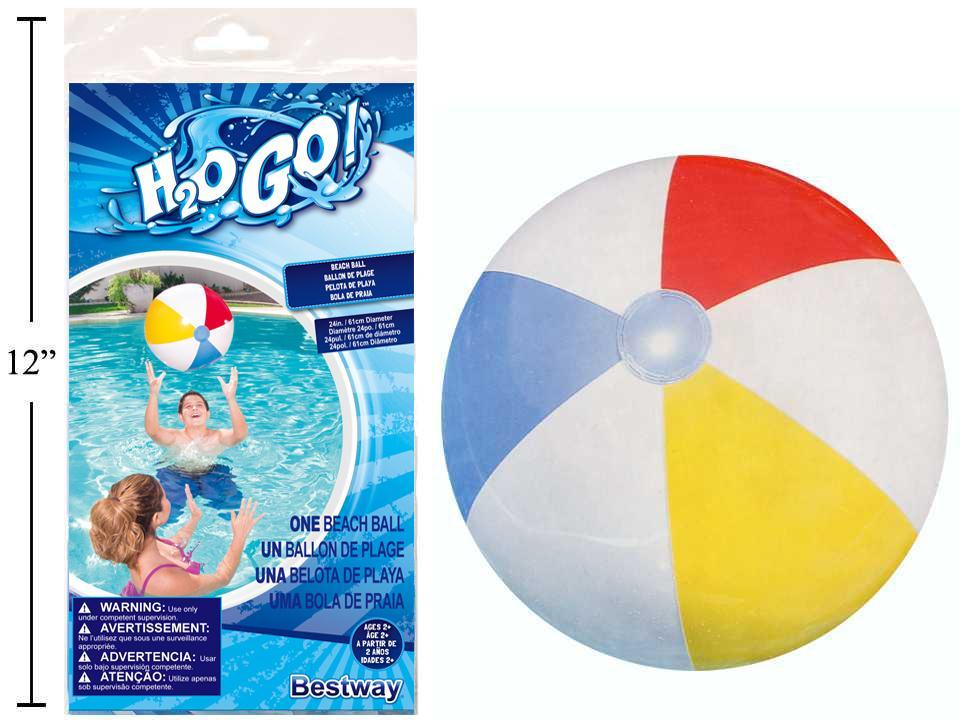 24" Inflatable Beach Ball