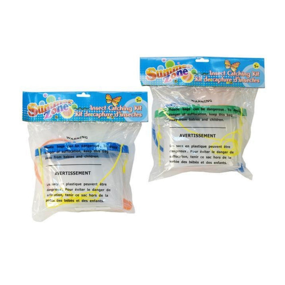 Insect Catch Kit w/Bucket, Magnifier, Net, Tweezer