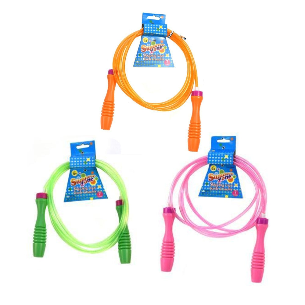 7' PVC Skipping Rope, 4 colours