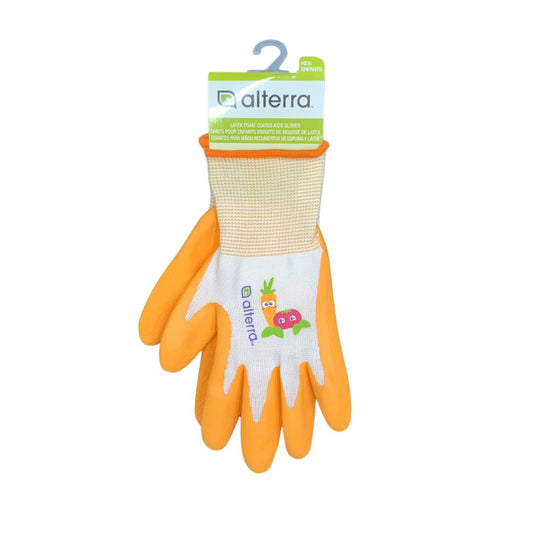 Kids Latex Foam Coated Gloves 4 YRS+