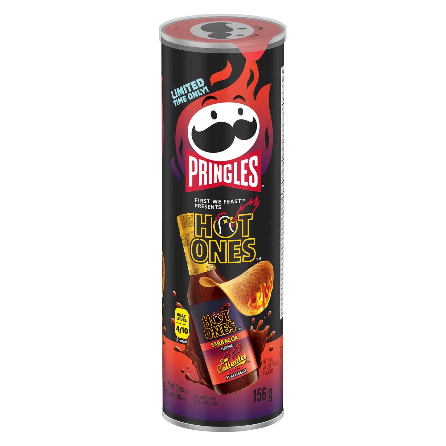 Pringles  Hot Ones Barbacoa 156g