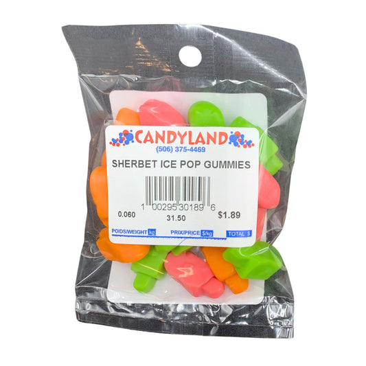 Sherbet Ice Pop Gummies