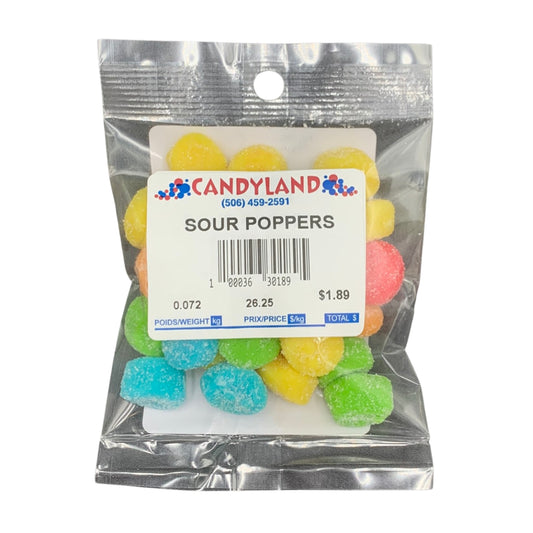 Sour Gummi Poppers