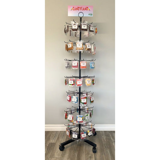 N/C Rotating Display Candyland 7 Tier Filled