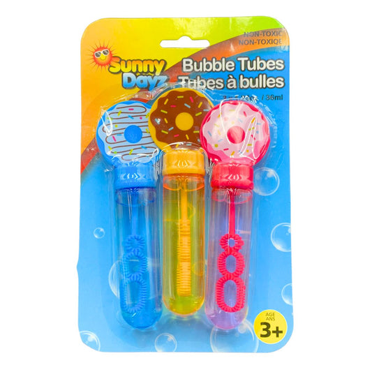 3pk Doughnut Bubble Wands 36ml