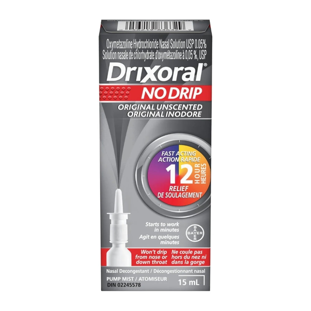 Drixoral No Drip Original Unscented 15ml