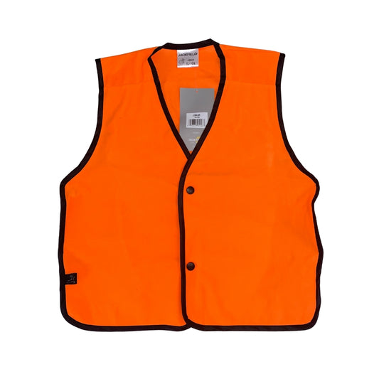 Youth Orange Fleece Vest #300J