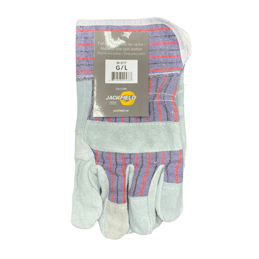 11 Split Leather Glove Unlined Lg