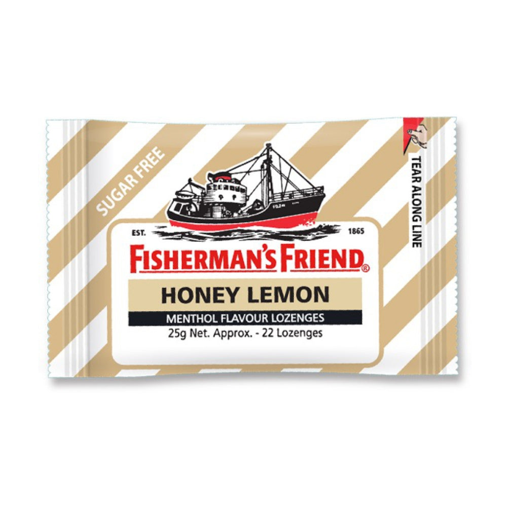 Fisherman's Friend Honey Lemon Sugar Free 8/bx