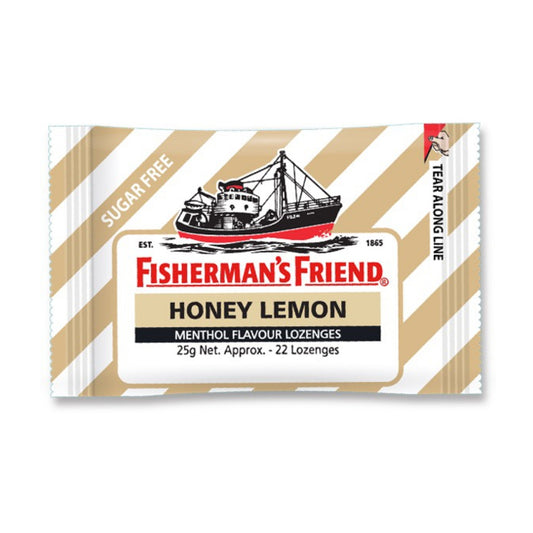 Fisherman's Friend Honey Lemon Sugar Free 8/bx