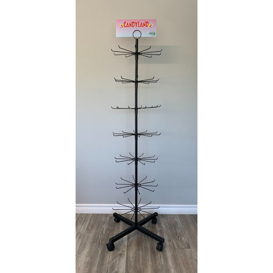 N/C Rotating Display Candyland 7 Tier Empty
