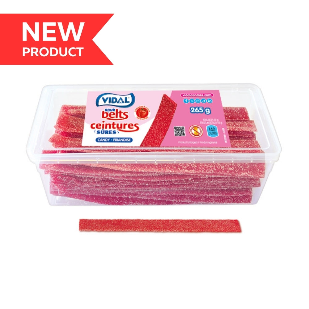 Vidal Strawberry Belts 265g