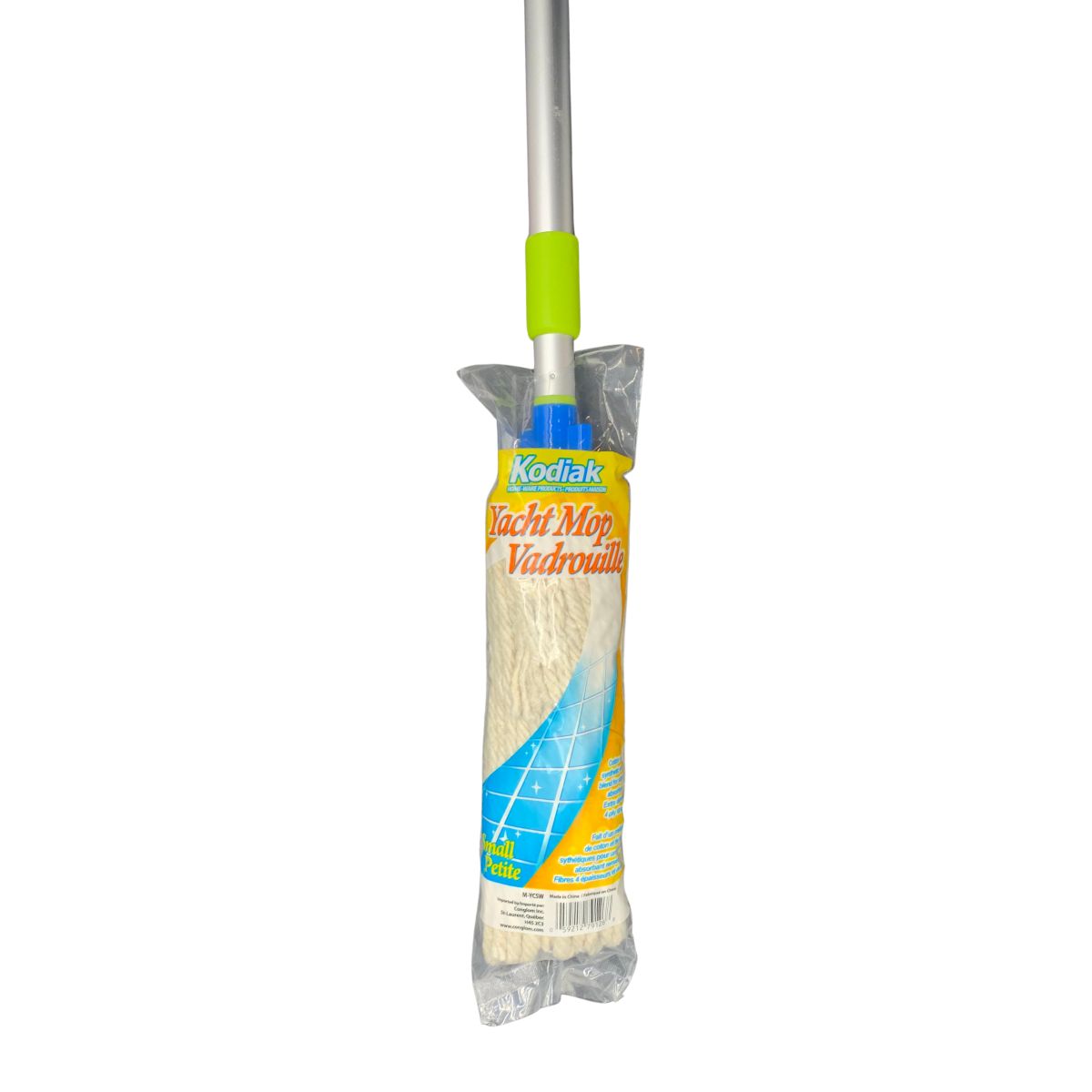 Kodiak #8 White Cotton Yacht Mop Head