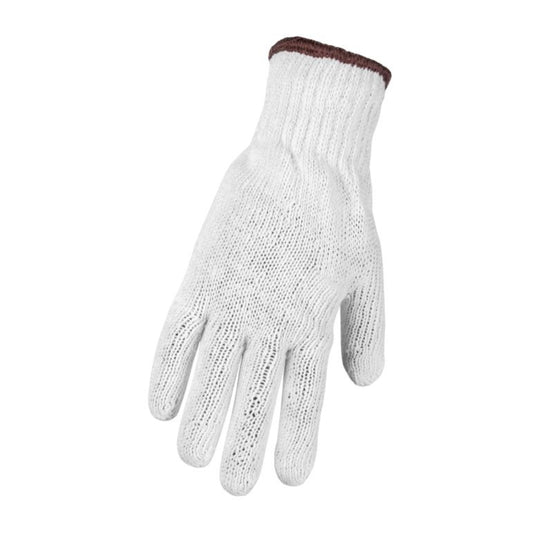 Cotton-Polyester Glove Lg 6/pk